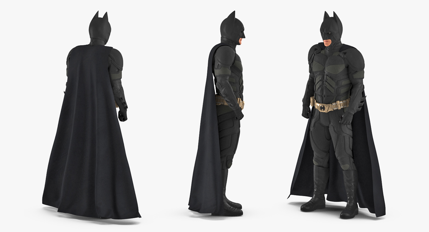 3D Batman Rigged model