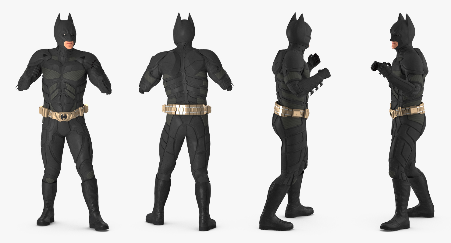 3D Batman Rigged model