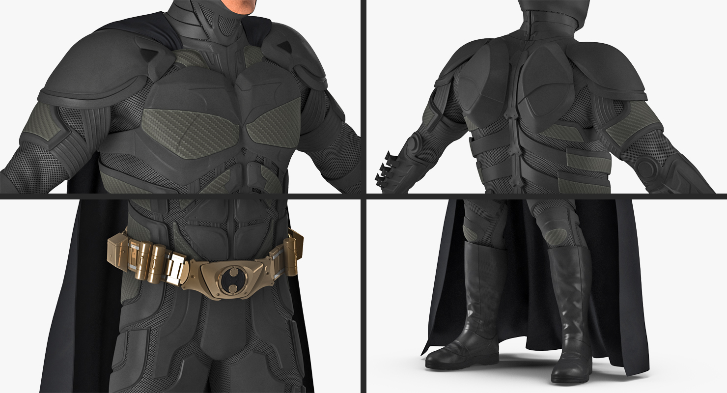 3D Batman Rigged model