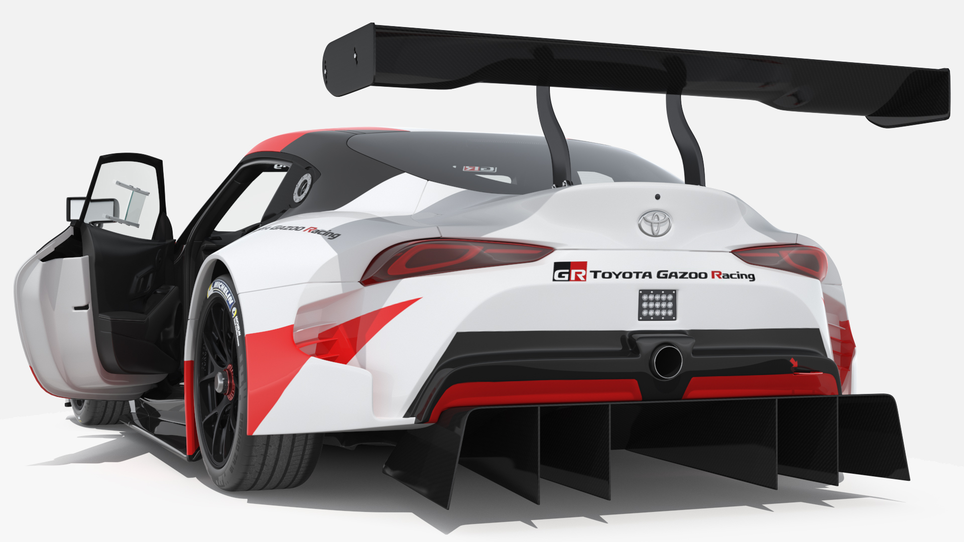 Toyota Supra Gazoo Racing Concept Simple Interior 3D model