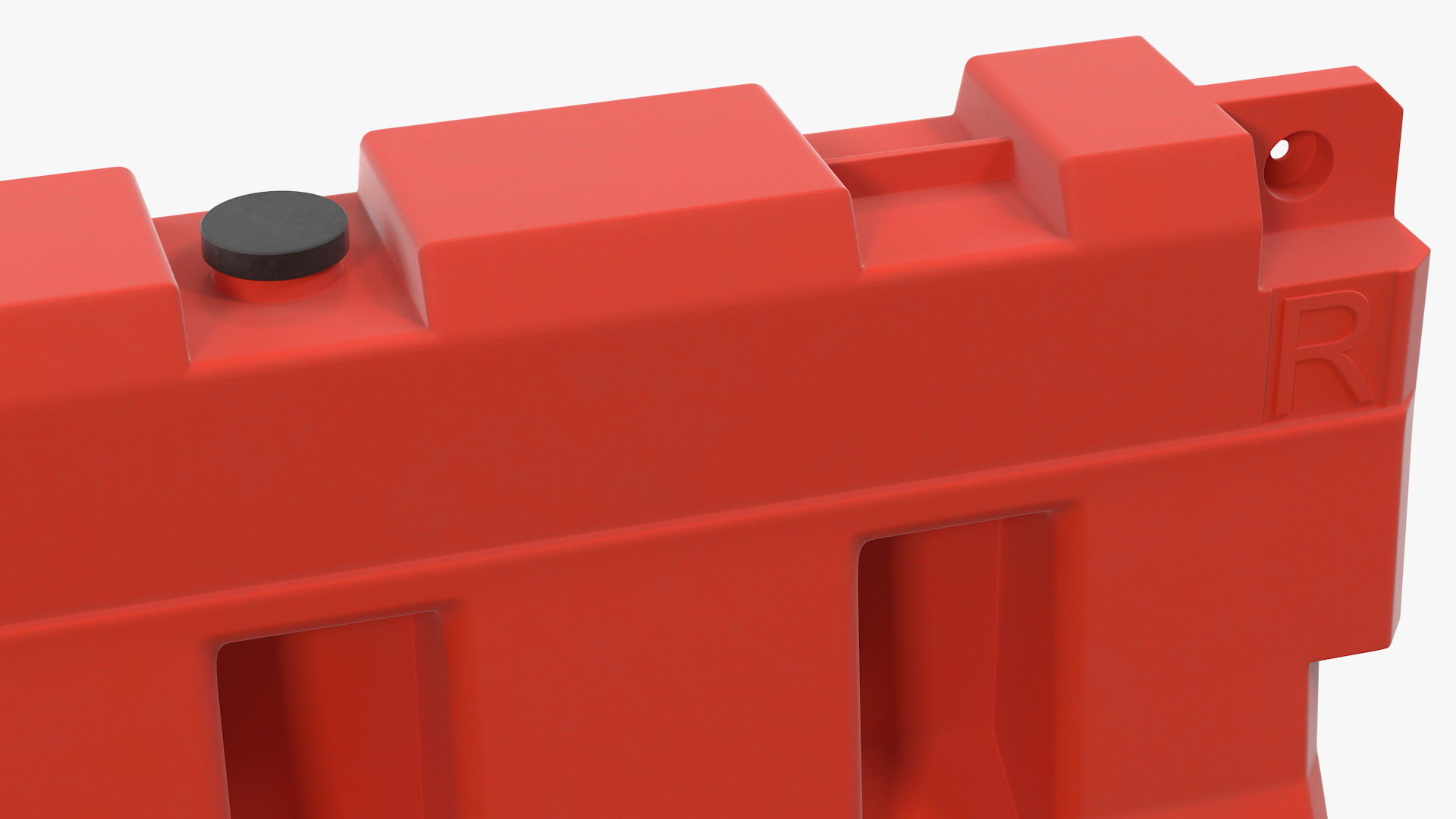 Plastic Jersey Barrier 3D