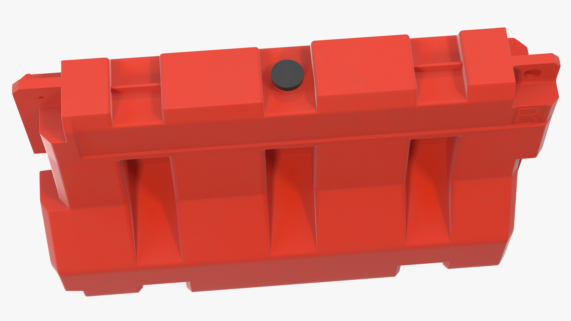 Plastic Jersey Barrier 3D