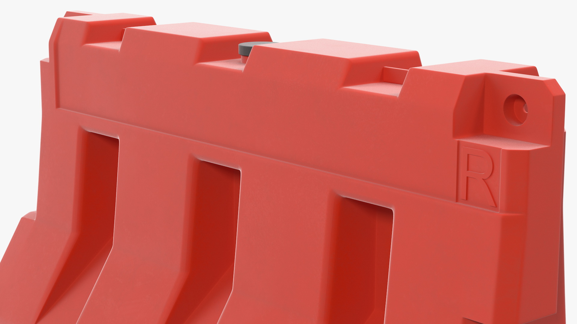 Plastic Jersey Barrier 3D