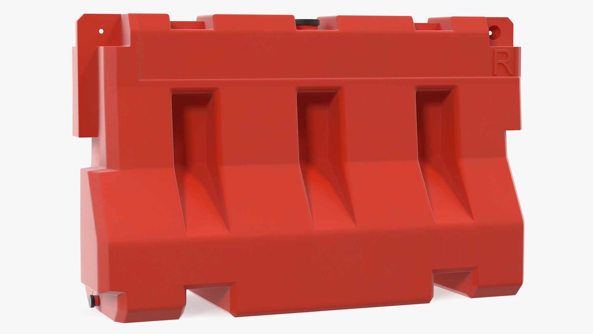 Plastic Jersey Barrier 3D