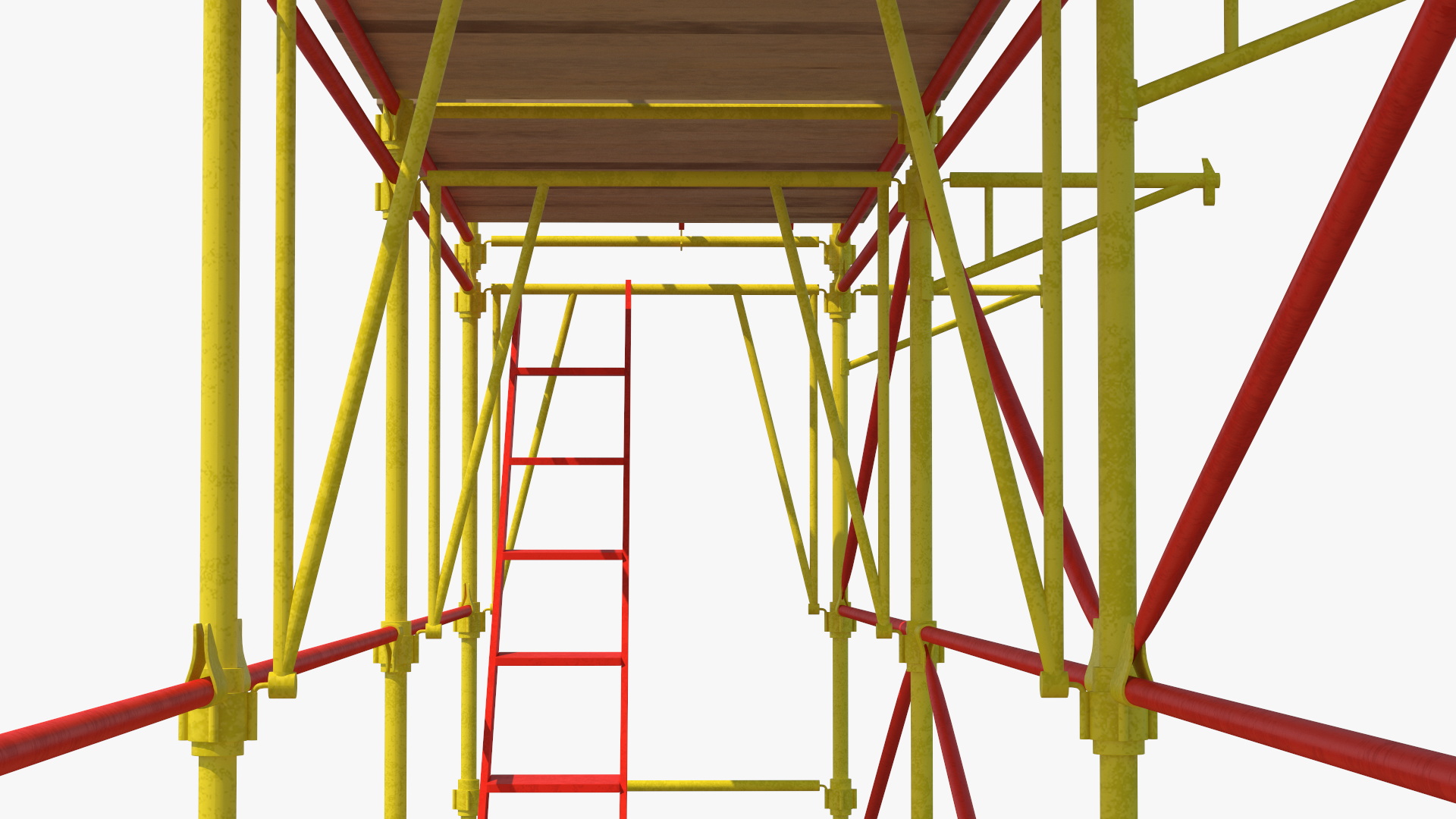 Construction Scaffolding Structure 3D model