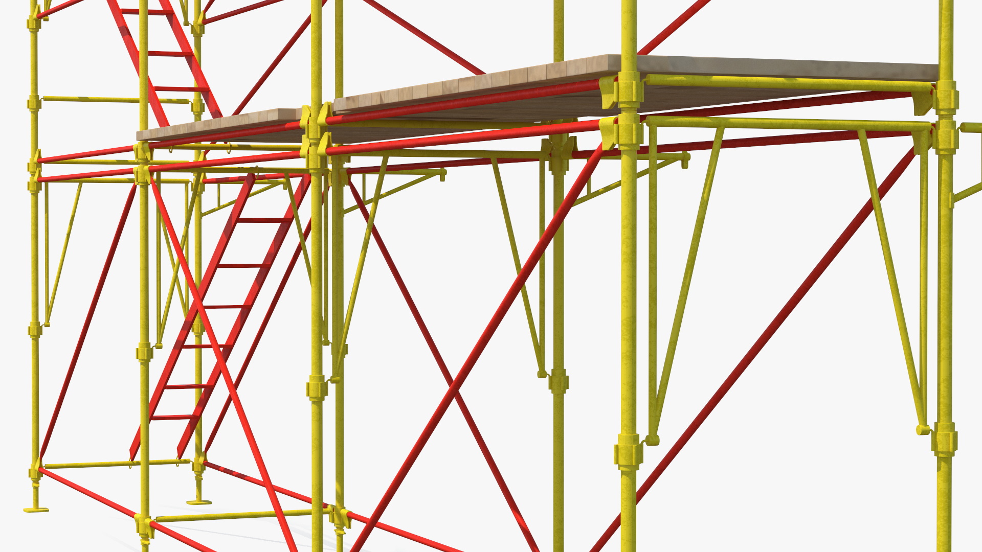 Construction Scaffolding Structure 3D model