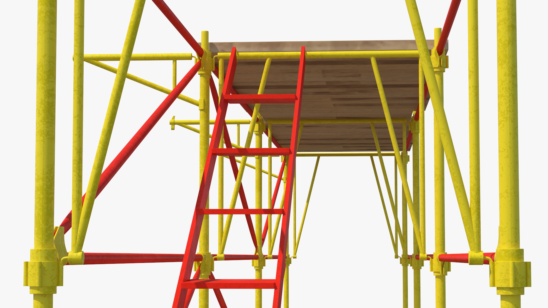 Construction Scaffolding Structure 3D model