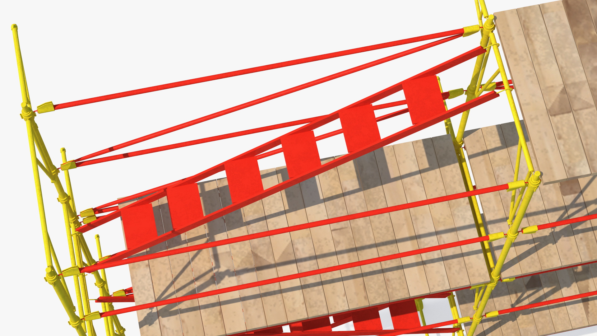 Construction Scaffolding Structure 3D model