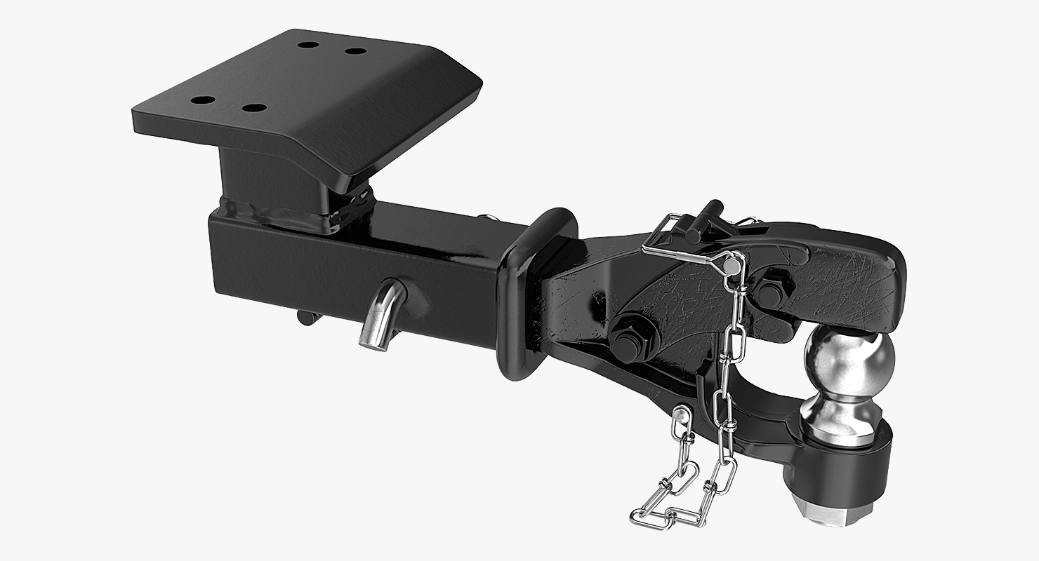 3D Ball and Pintle Combo Tow Hitch