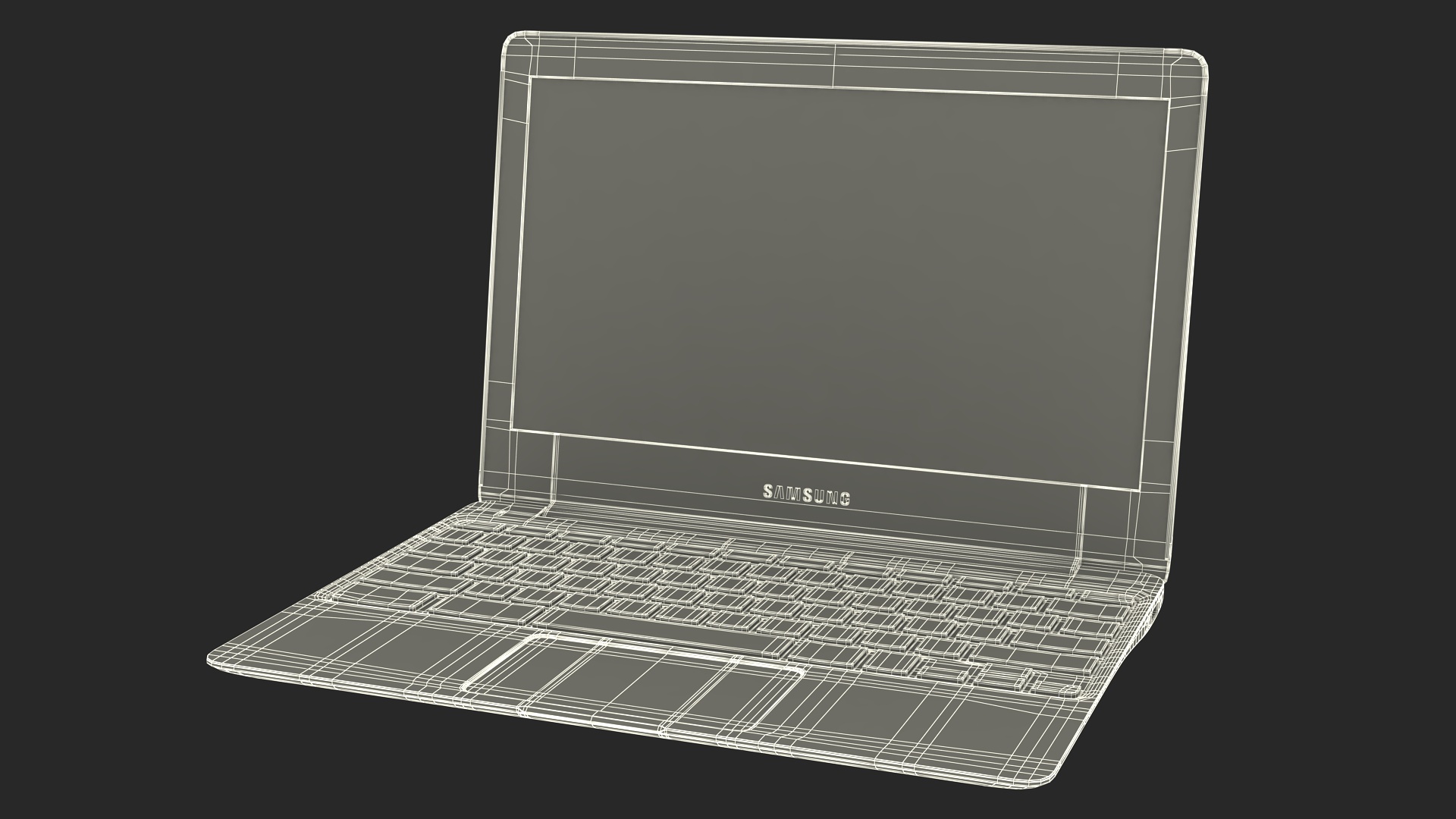 Samsung Laptop Computer Chromebook 3D model