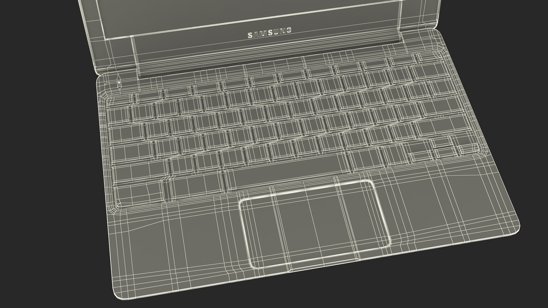 Samsung Laptop Computer Chromebook 3D model