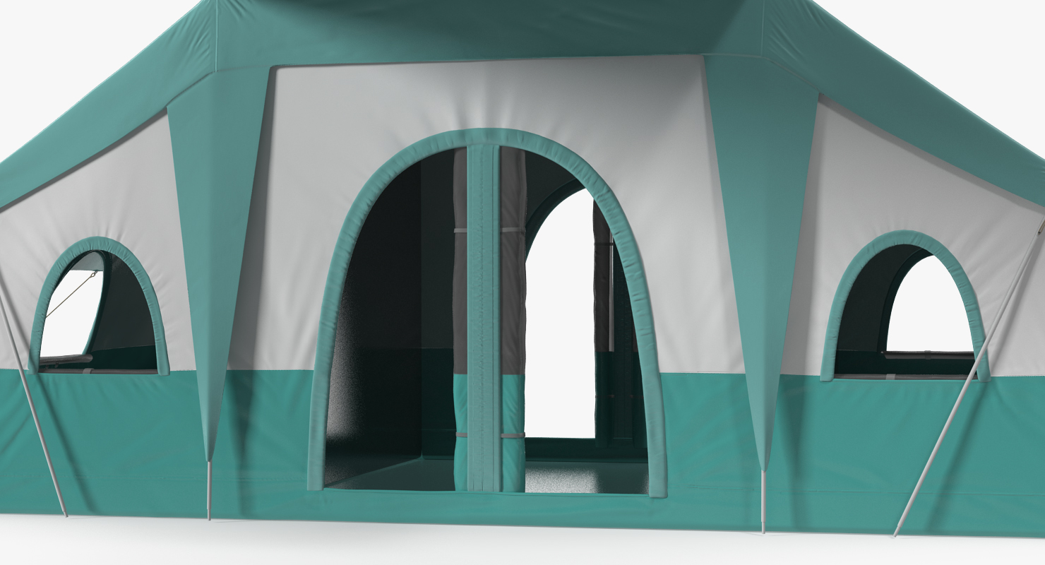 Deluxe Cabin Tent 3D