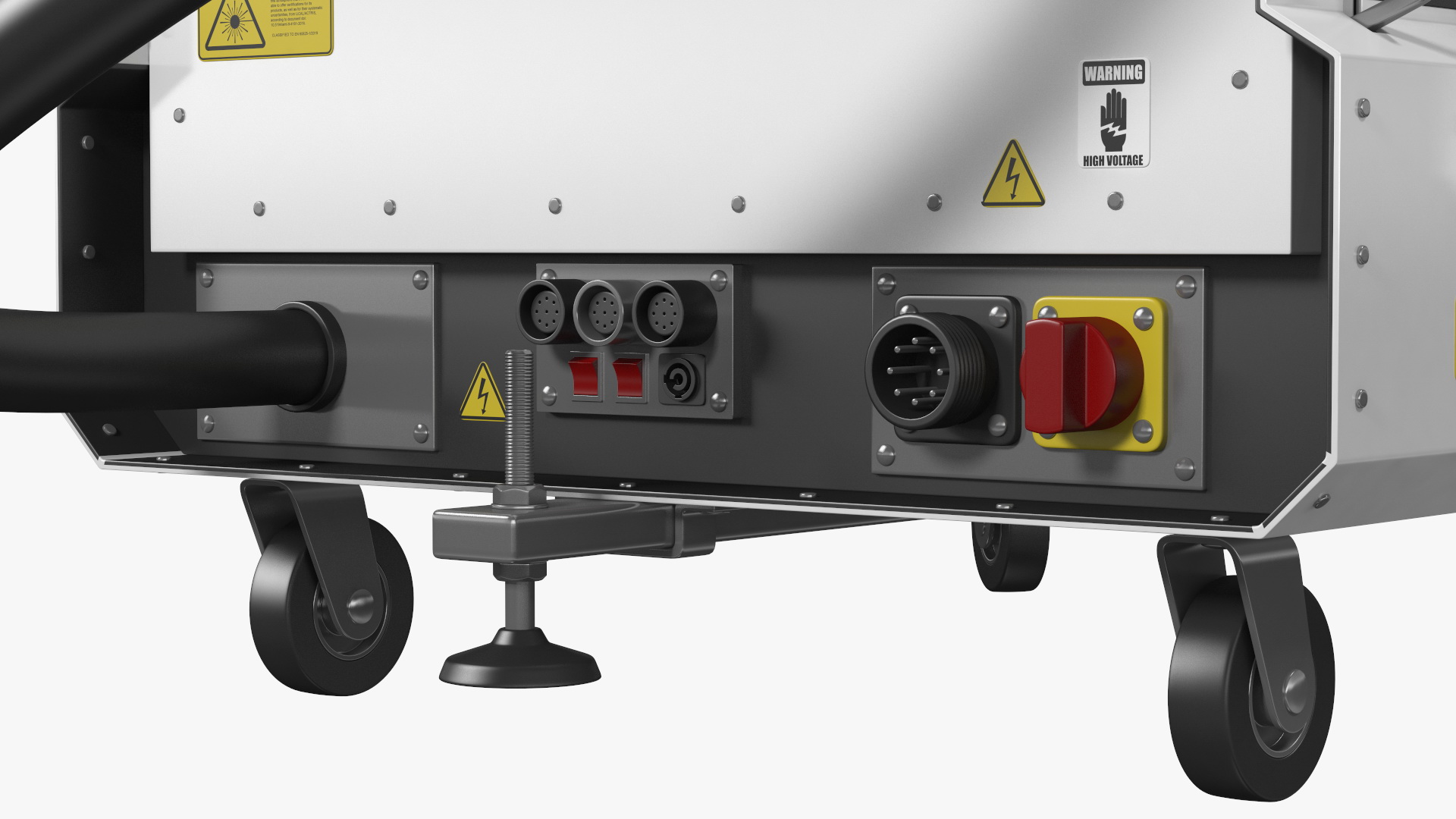 Raymetrics Airport Ceilometer LIDAR Rigged 3D