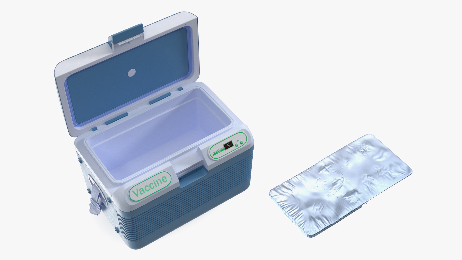 Portable Medication and Vaccine Carrier 3D model