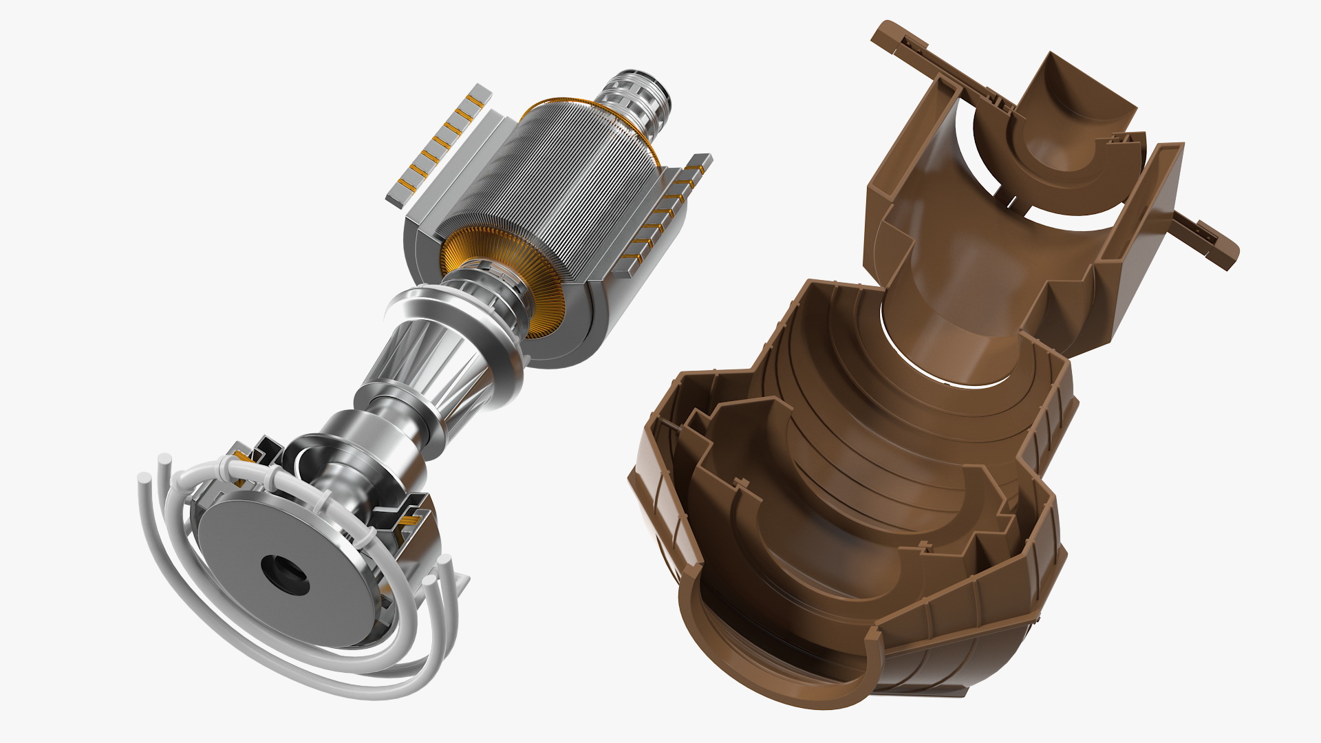 3D Pump Hydro Turbine model