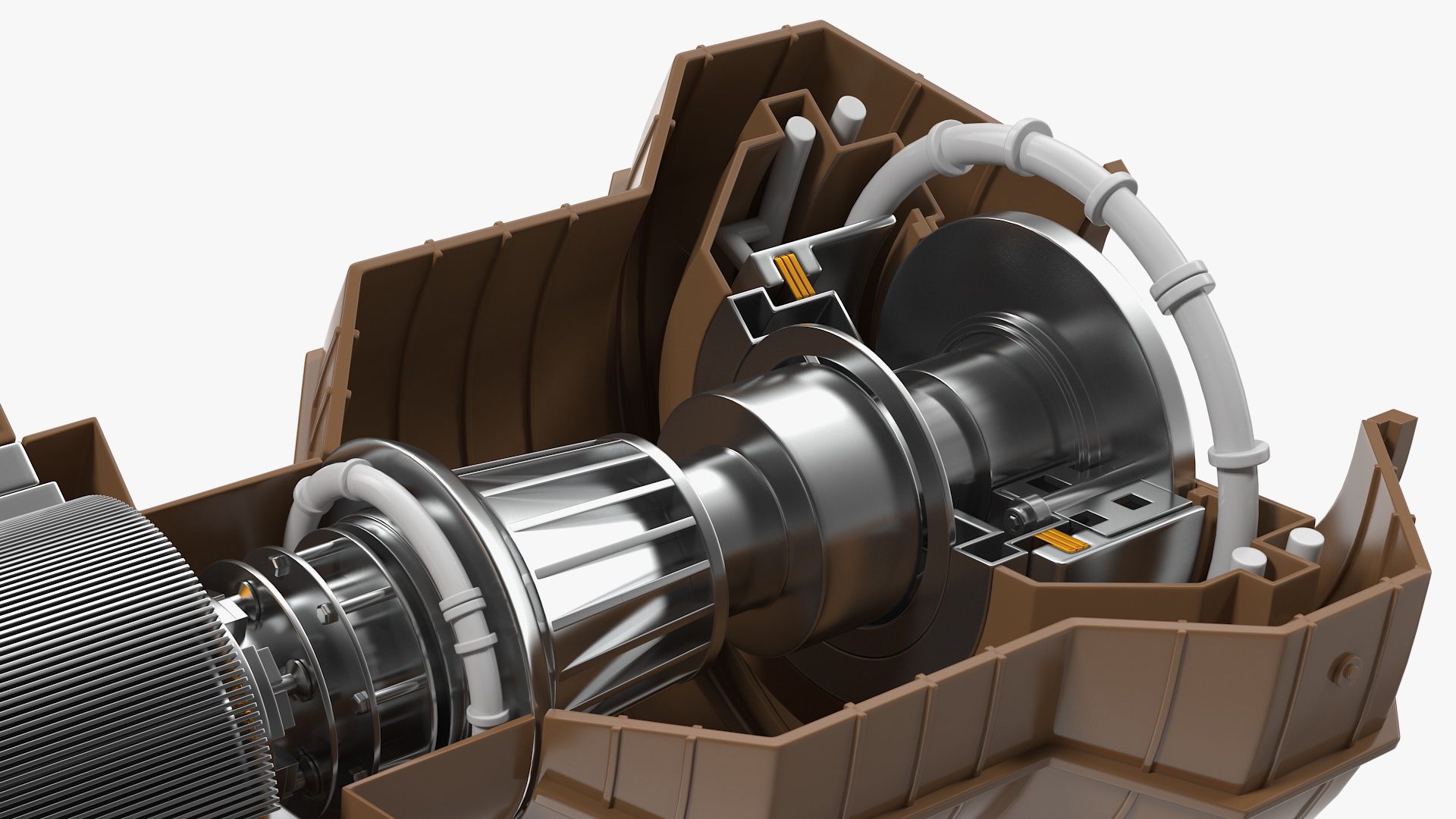 3D Pump Hydro Turbine model