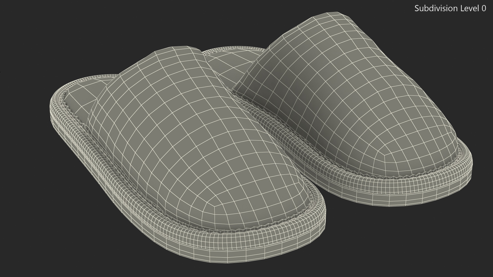 House Slippers Generic 3D