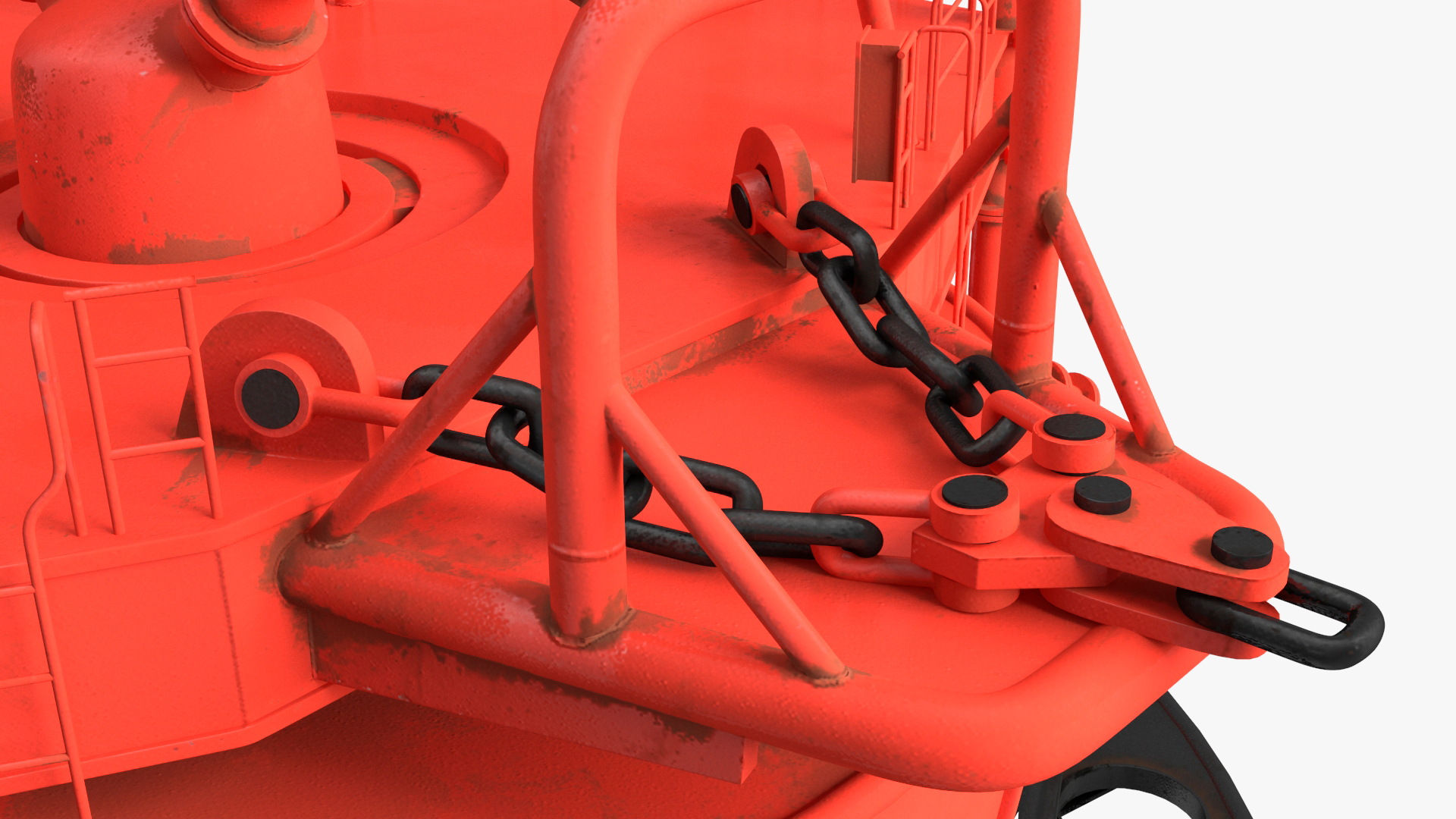 3D model Single Point Mooring Buoy