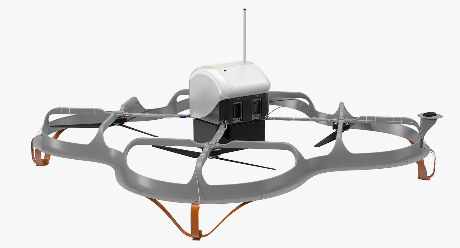 3D model Delivery Cargo Drone