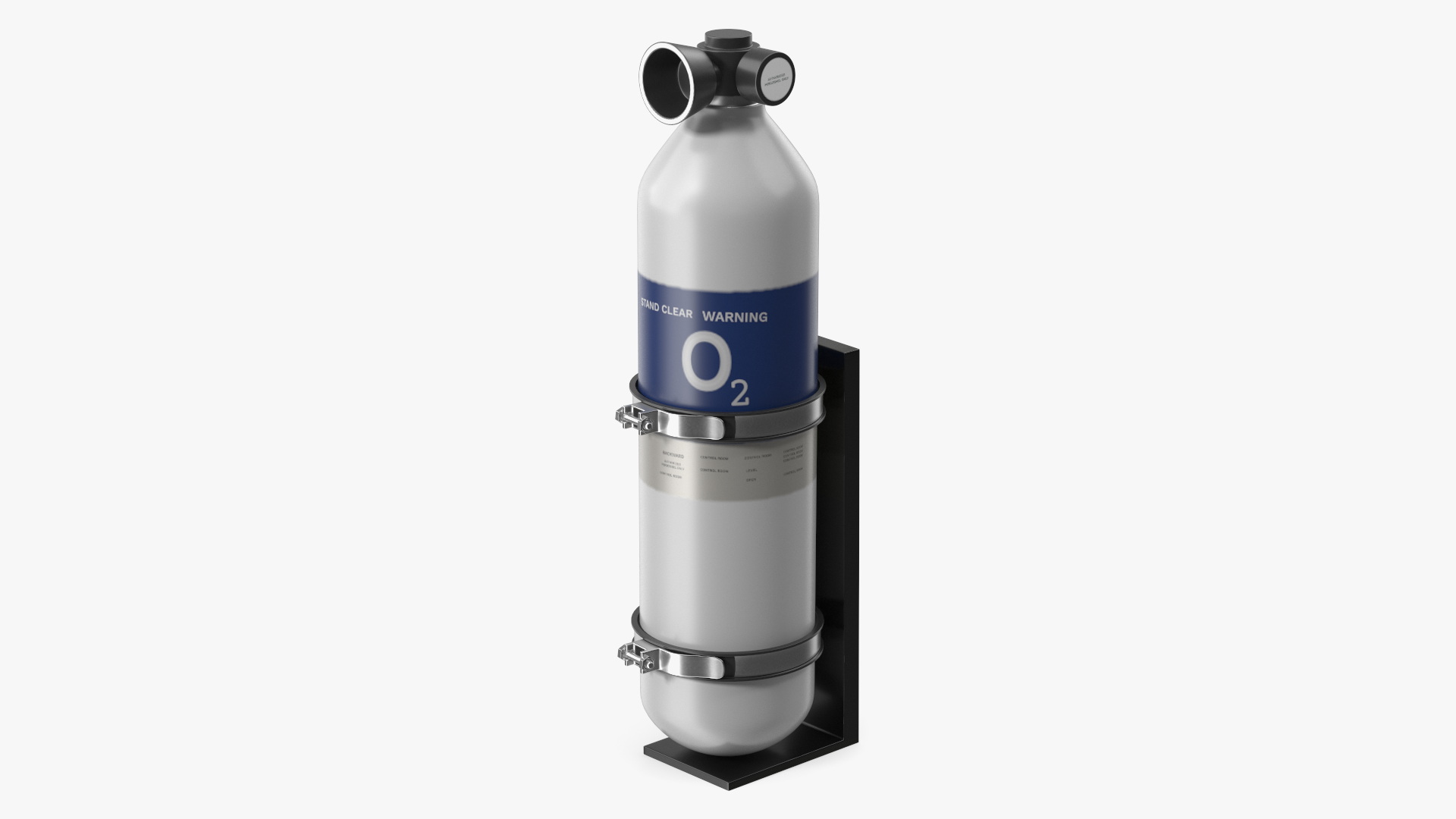 3D model Oxygen Cylinder