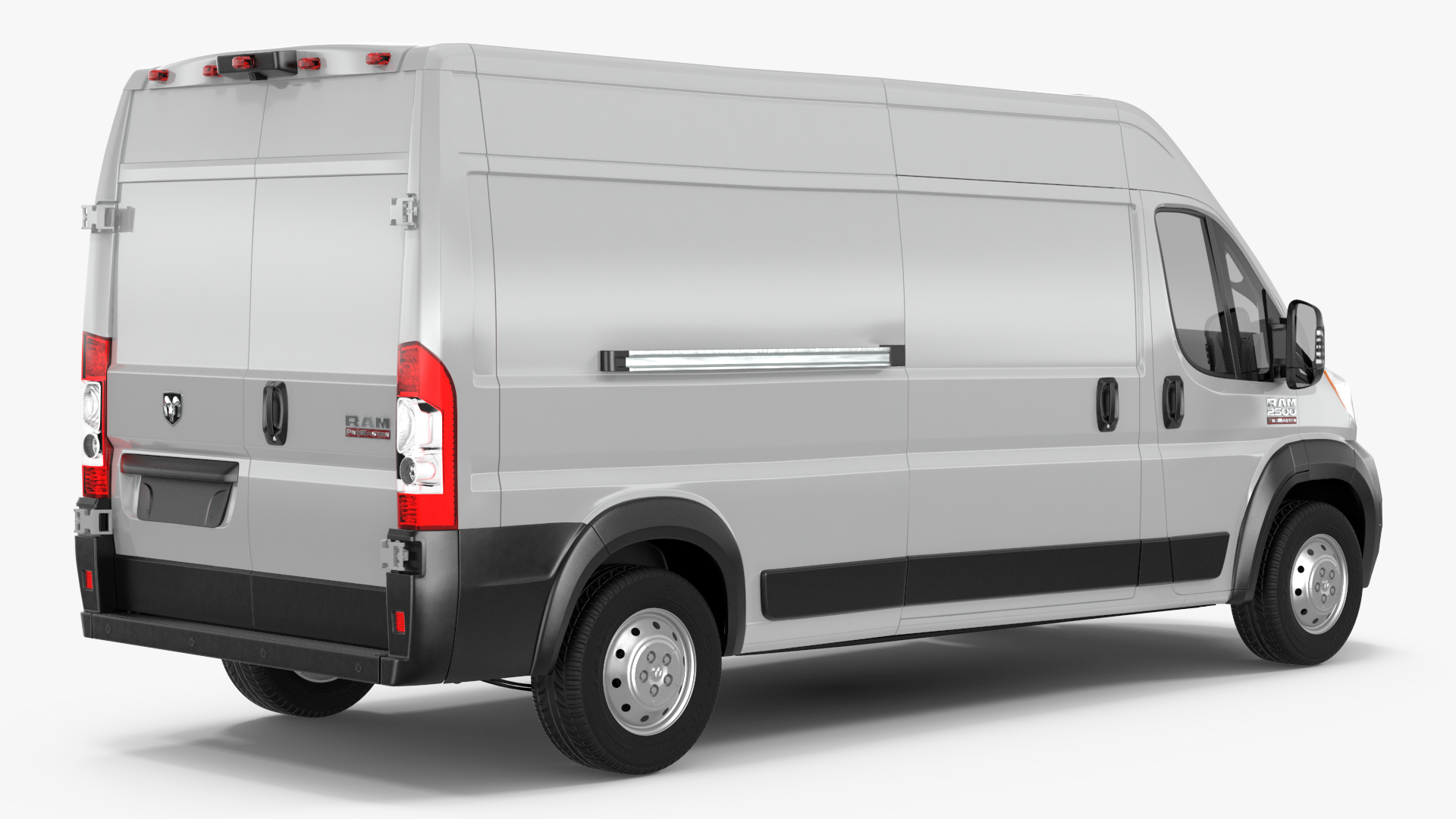 2022 RAM Promaster 159 Rigged 3D model