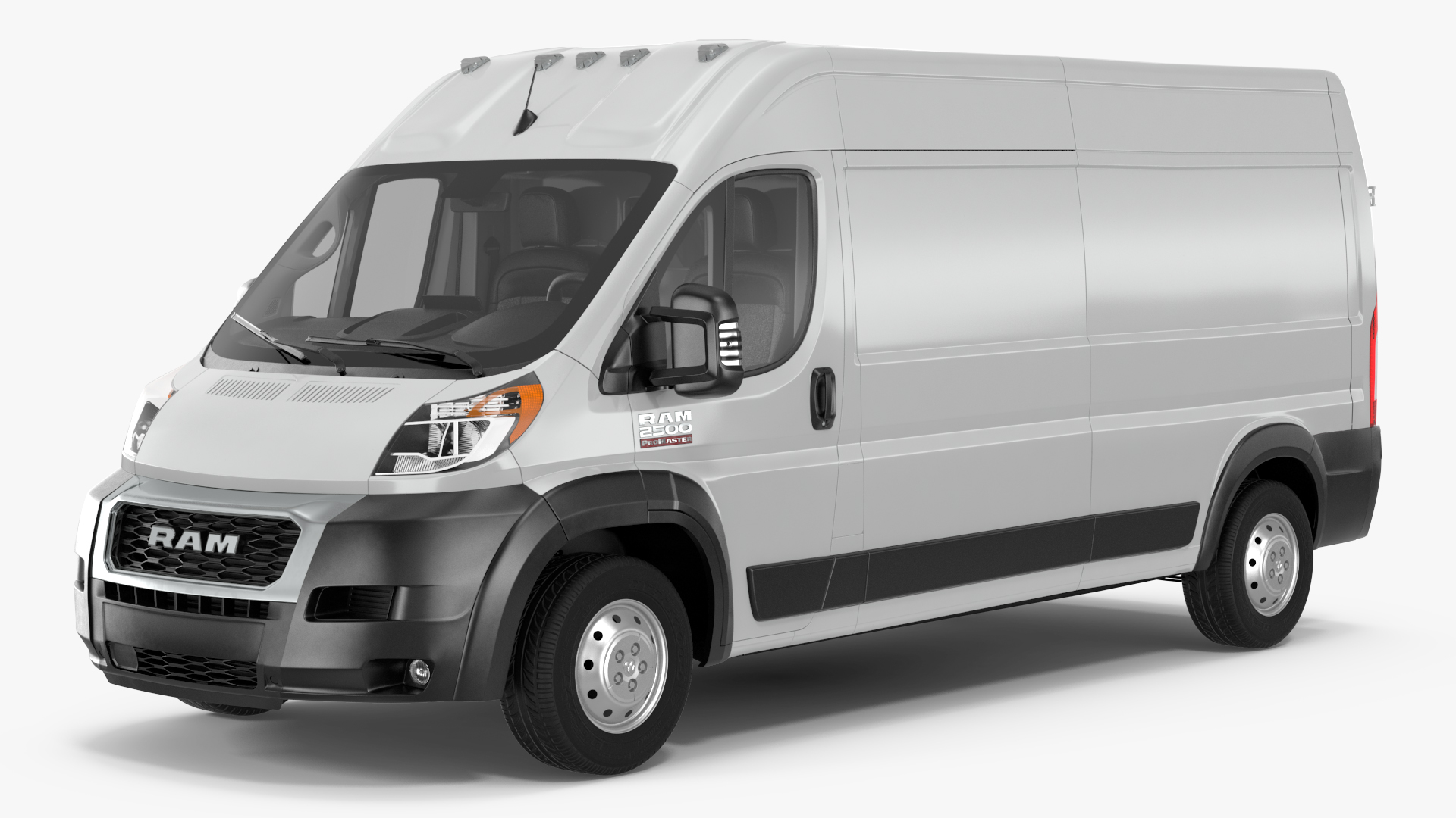 2022 RAM Promaster 159 Rigged 3D model