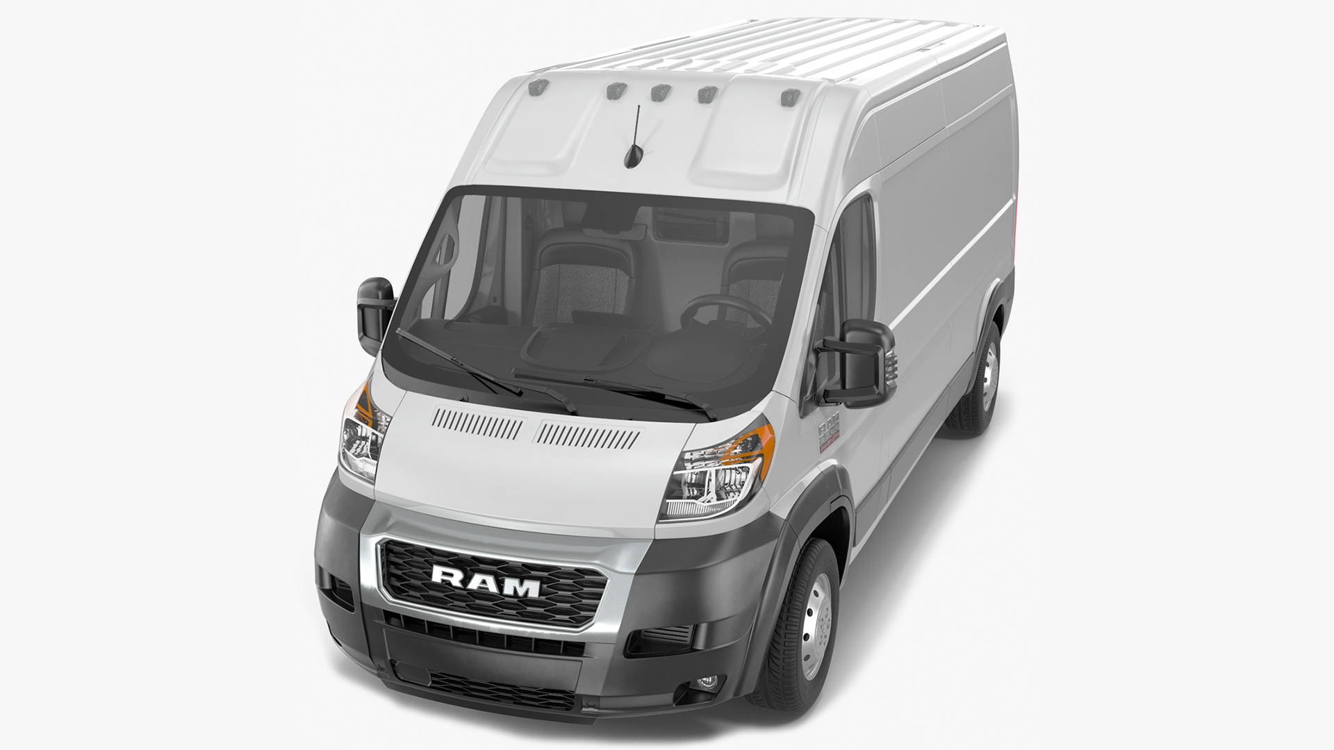 2022 RAM Promaster 159 Rigged 3D model