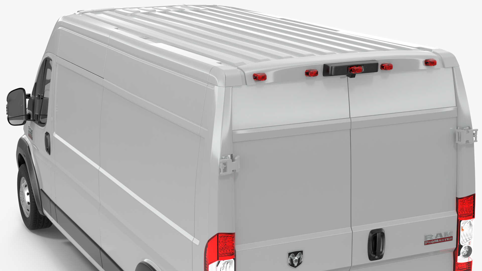 2022 RAM Promaster 159 Rigged 3D model