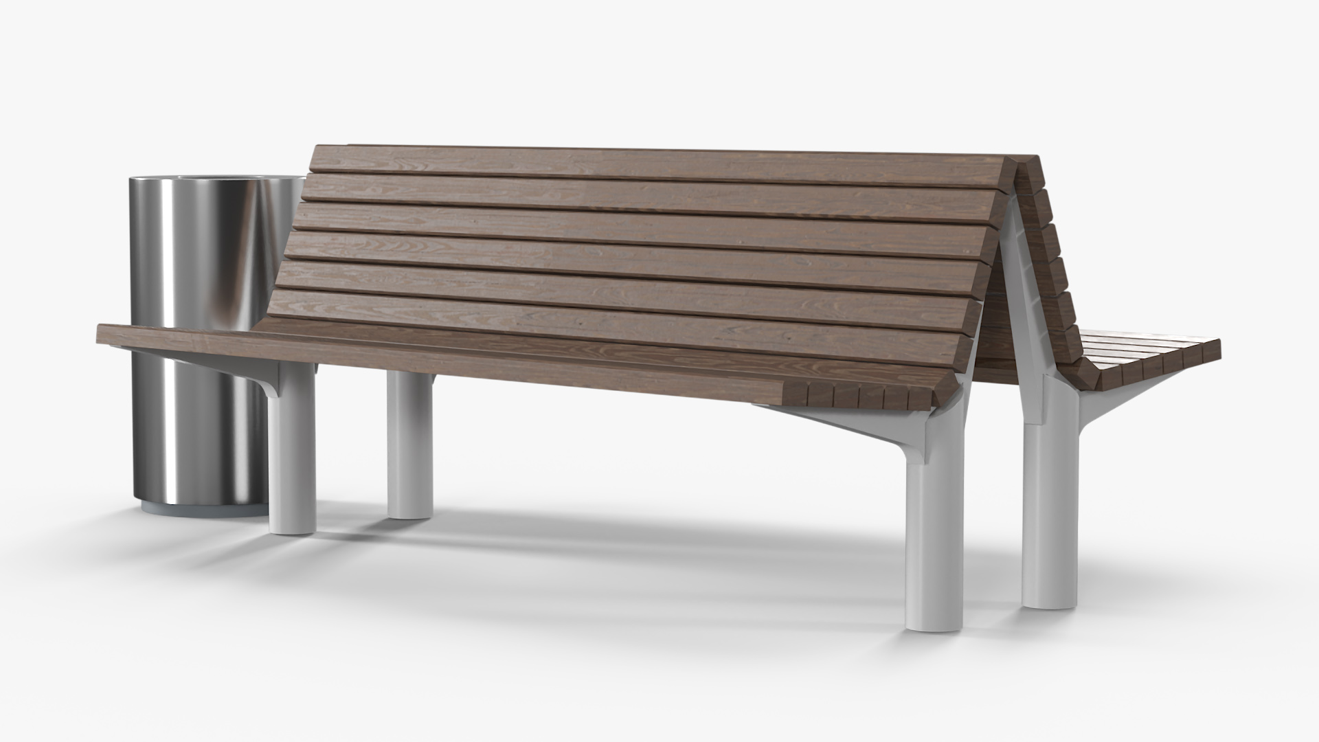 3D Double Sided Bench model