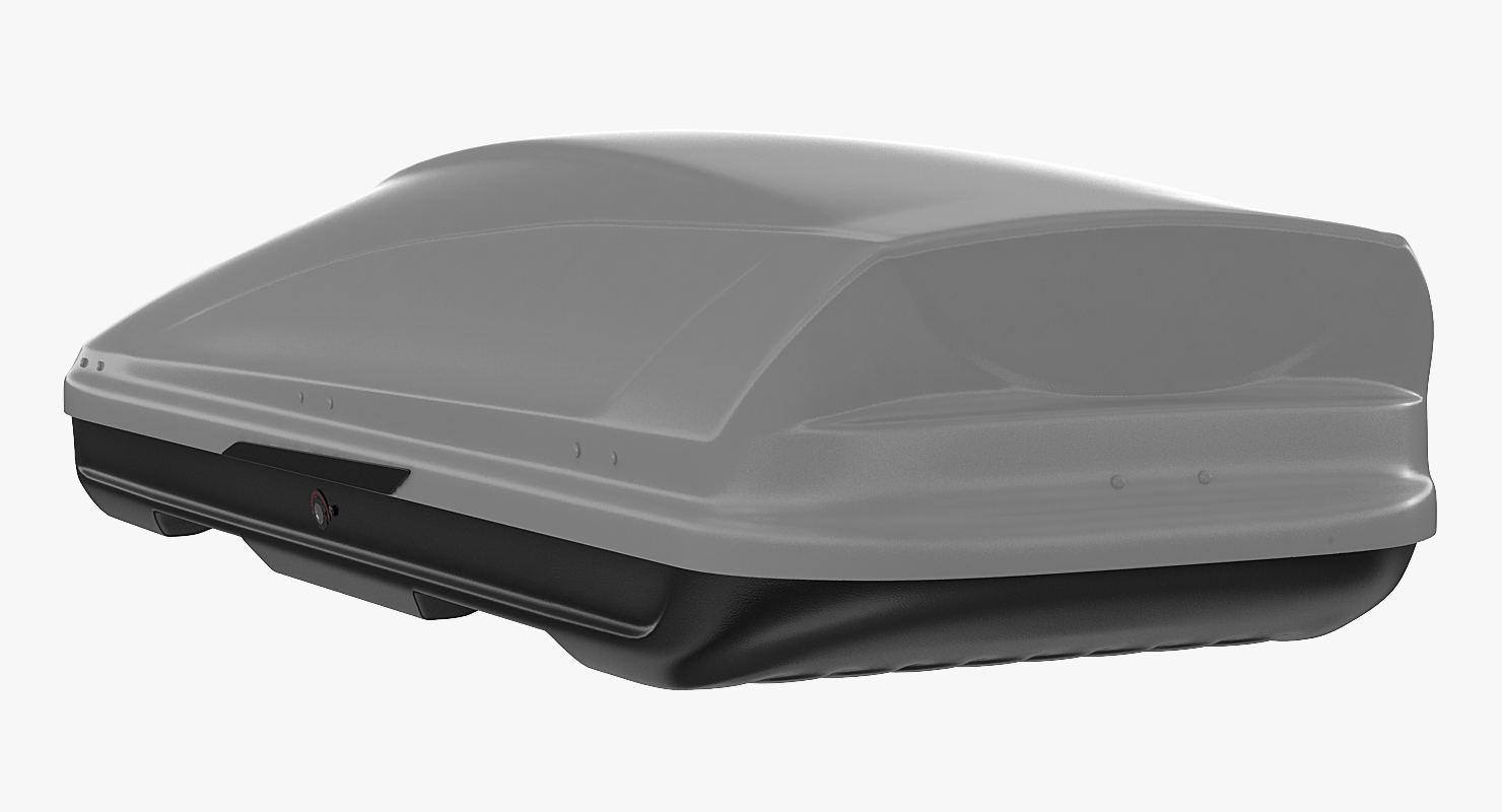 3D model Hatchback with RoofBox Generic