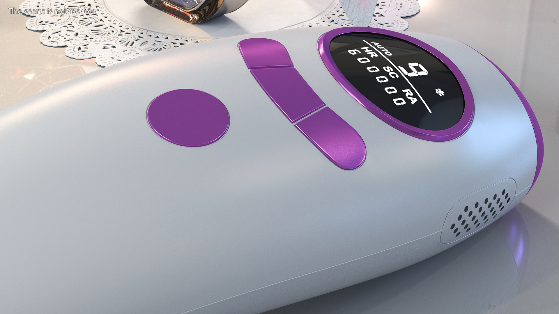 Painless IPL Hair Removal Device 3D