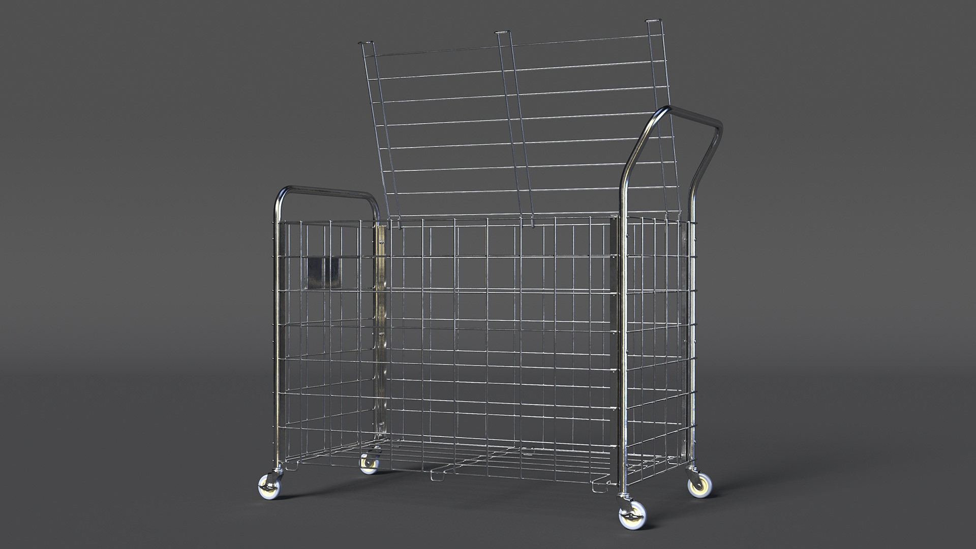 Metal Sports Ball Basket 3D model