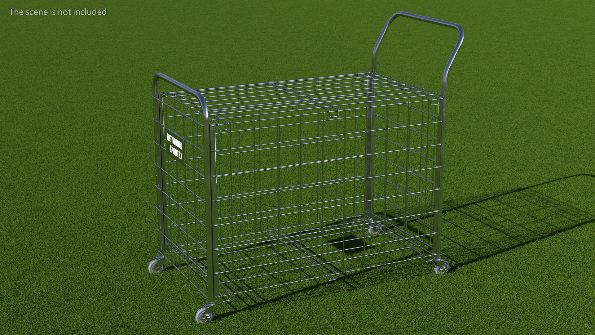 Metal Sports Ball Basket 3D model