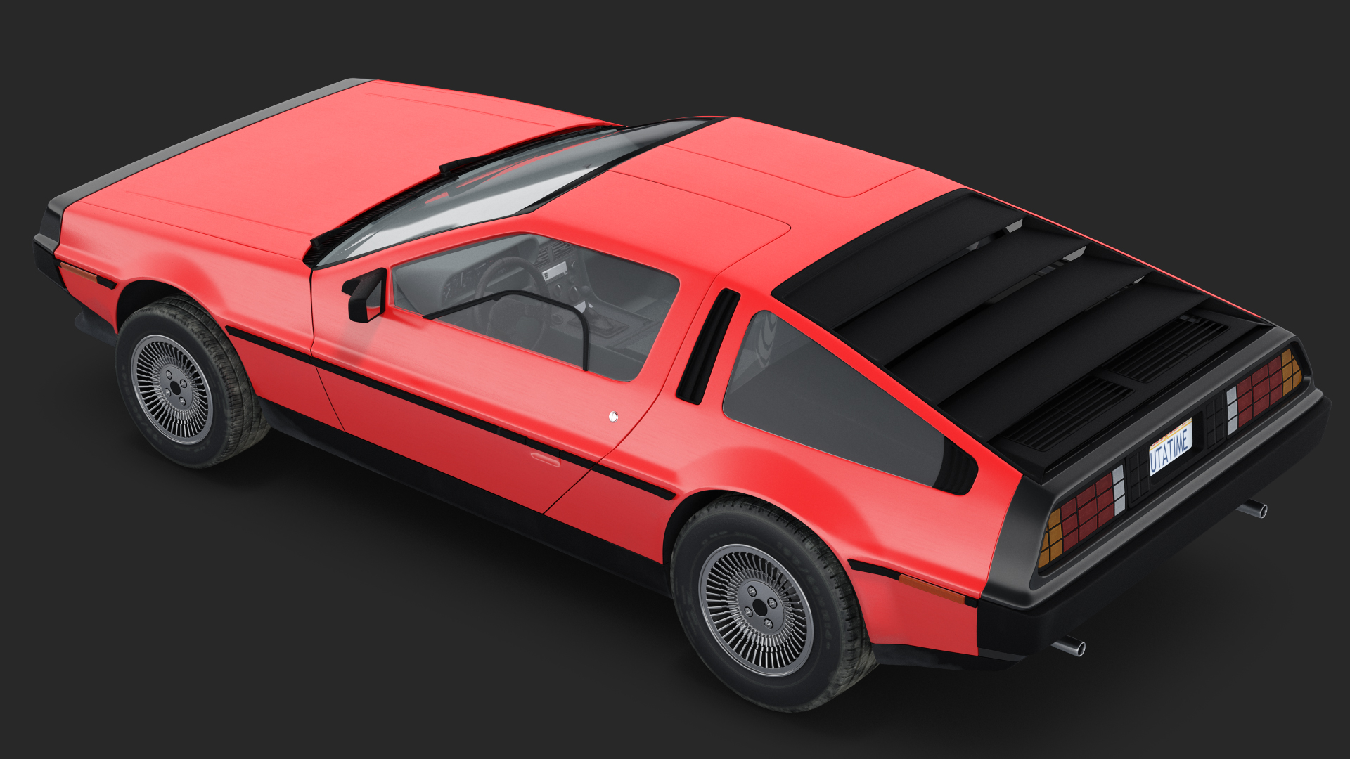 3D 80s Sport Car Generic