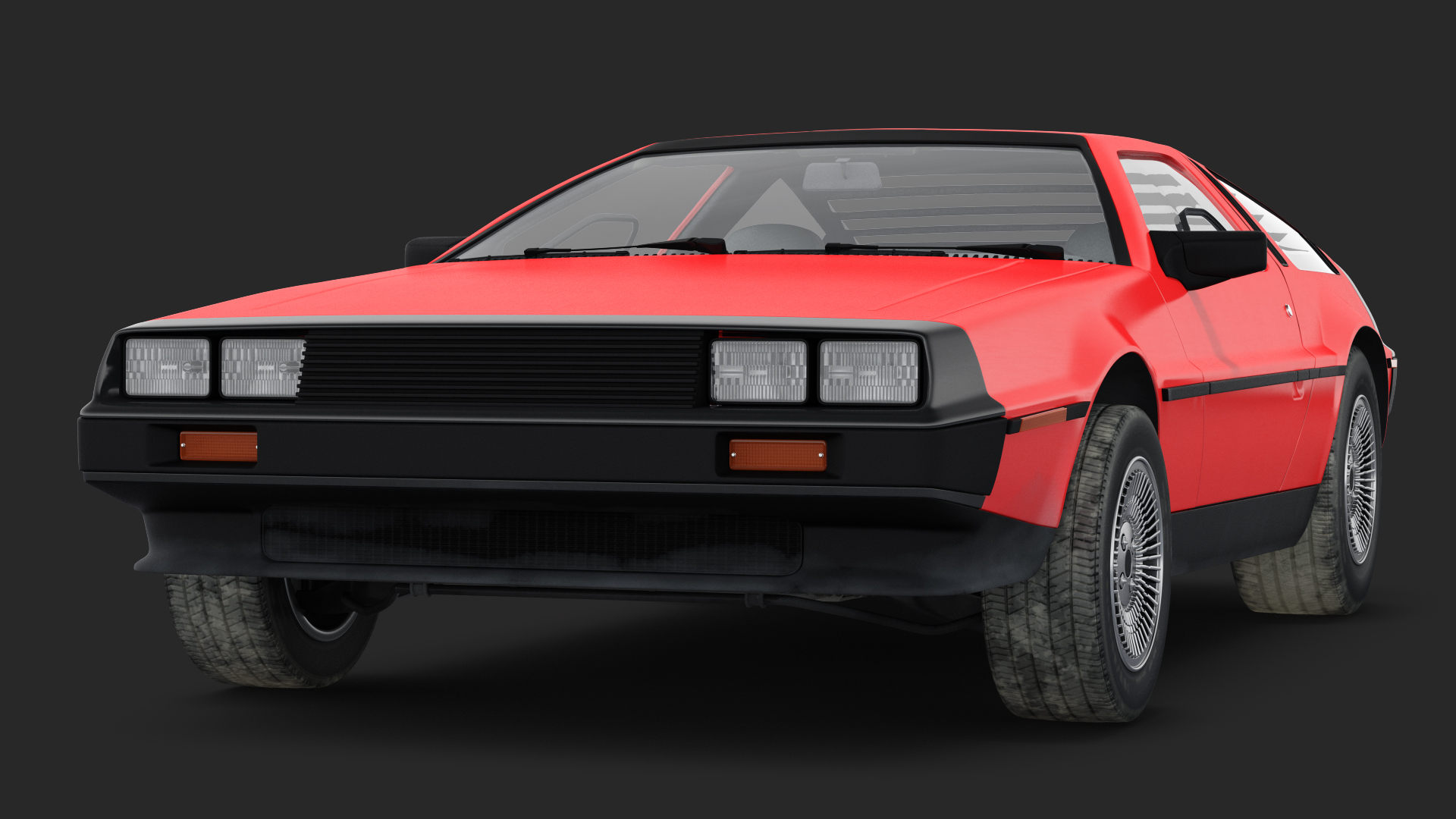 3D 80s Sport Car Generic