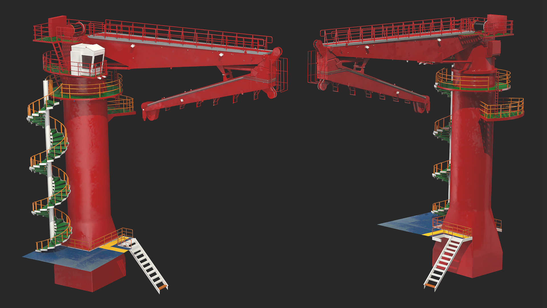 3D model Hydraulic Crane