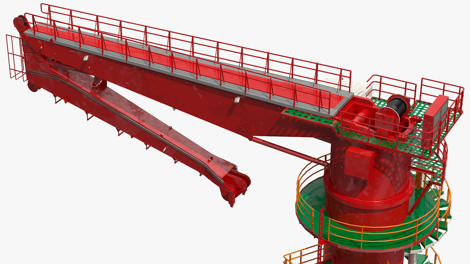 3D model Hydraulic Crane