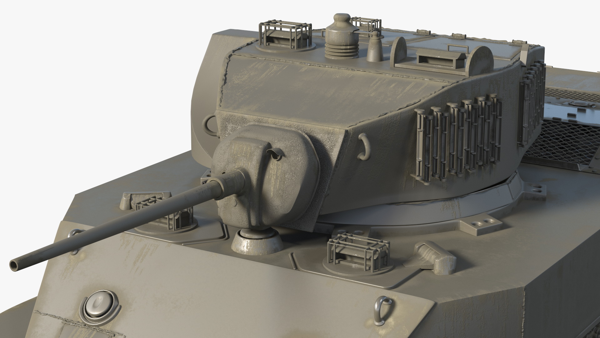 3D model M5 Stuart Light Tank