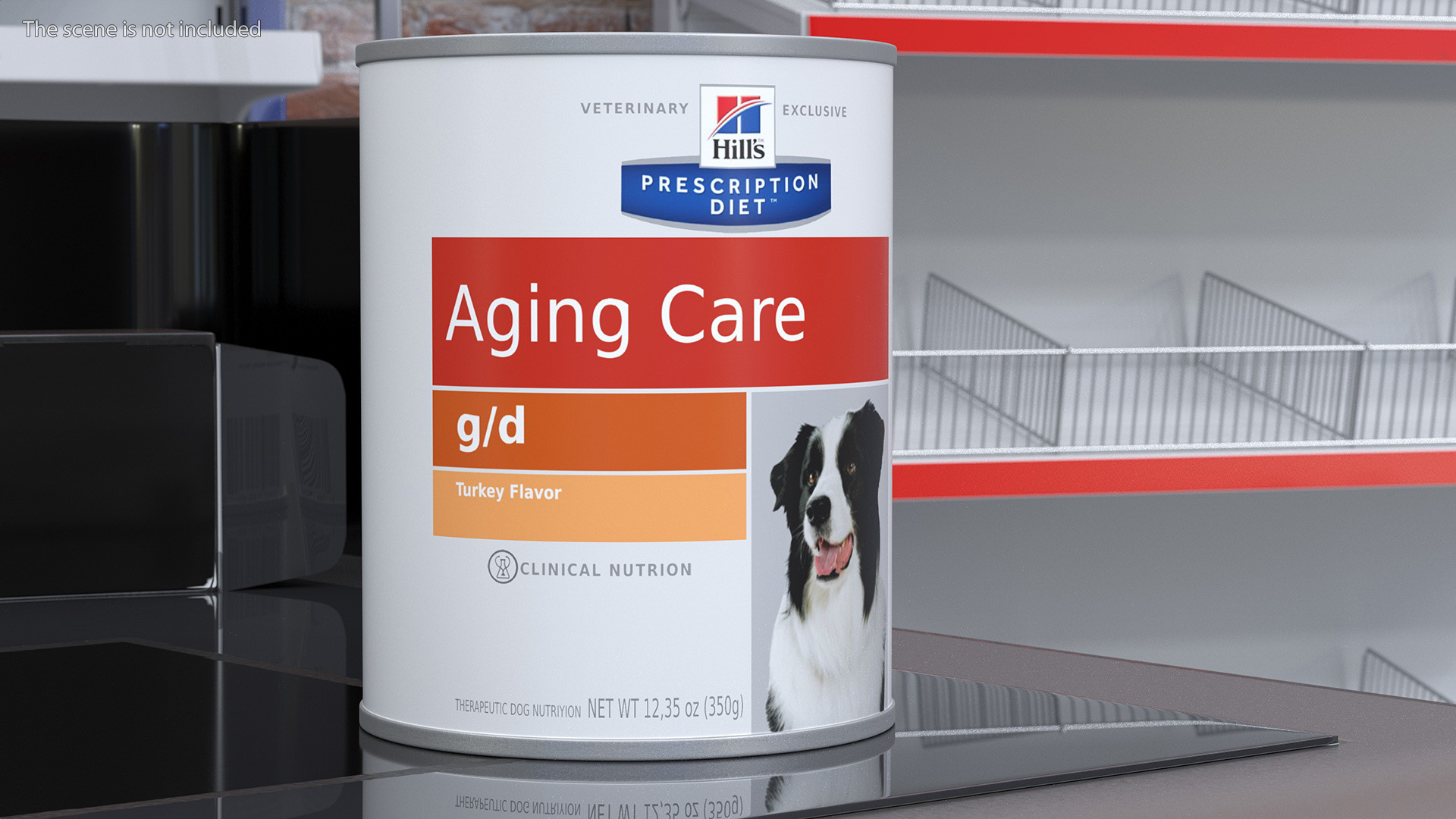 Hills Aging Care Canned Dog Food 3D