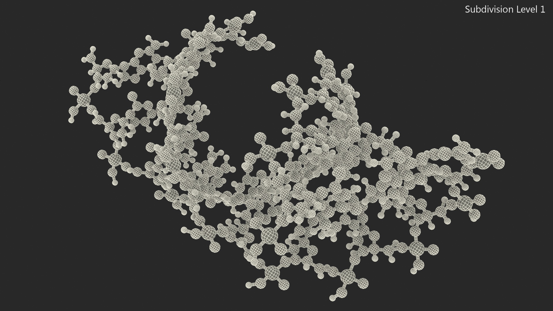 3D model A Form DNA Structure