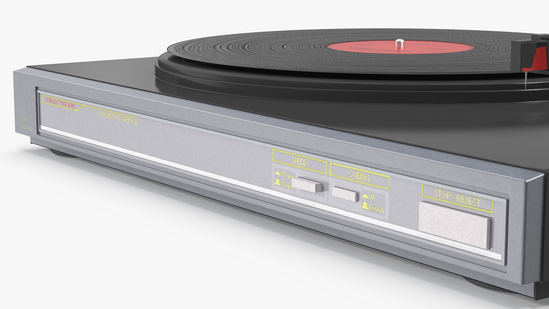 3D model Vinyl Retro Record Player