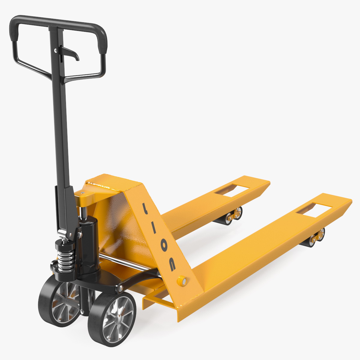 Industrial Standard Duty Pallet Jack Rigged for Cinema 4D 3D