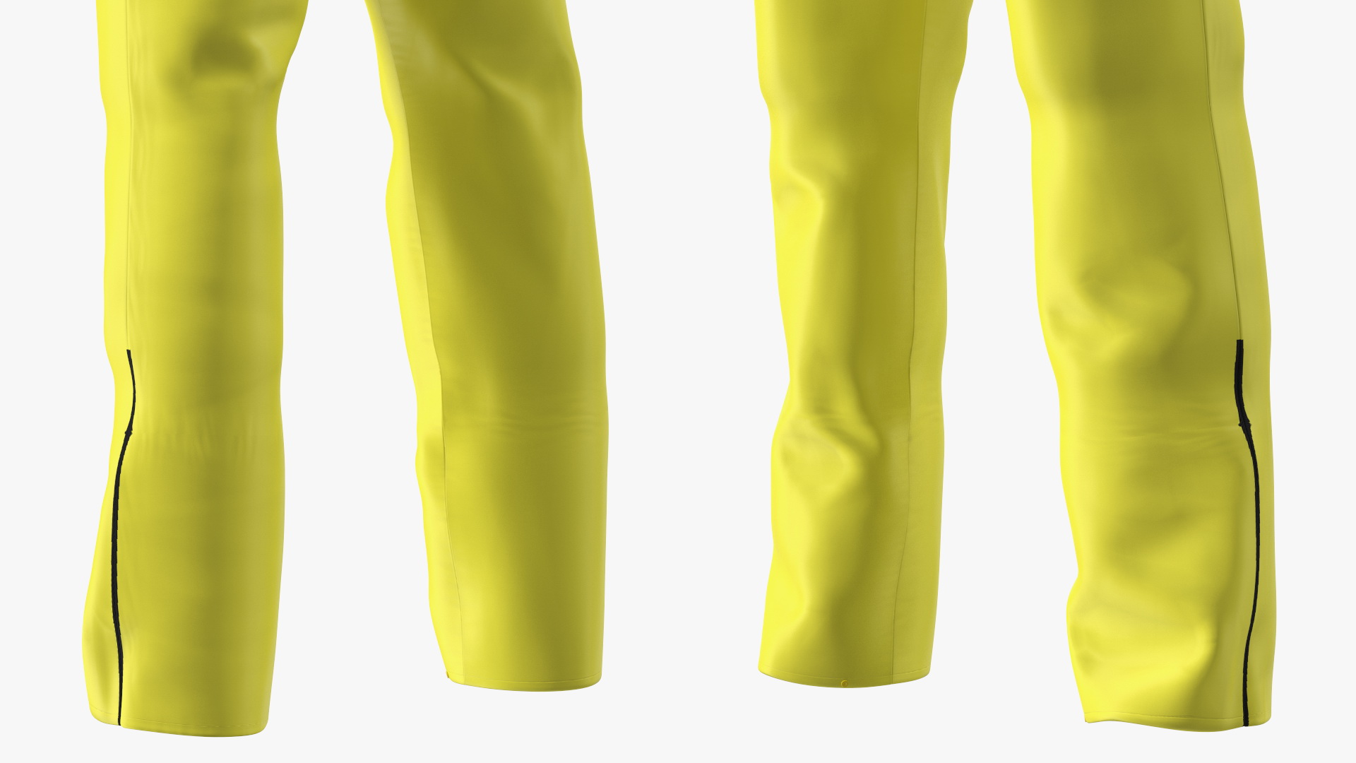 John Deere Unisex Yellow Rain Suit 3D model