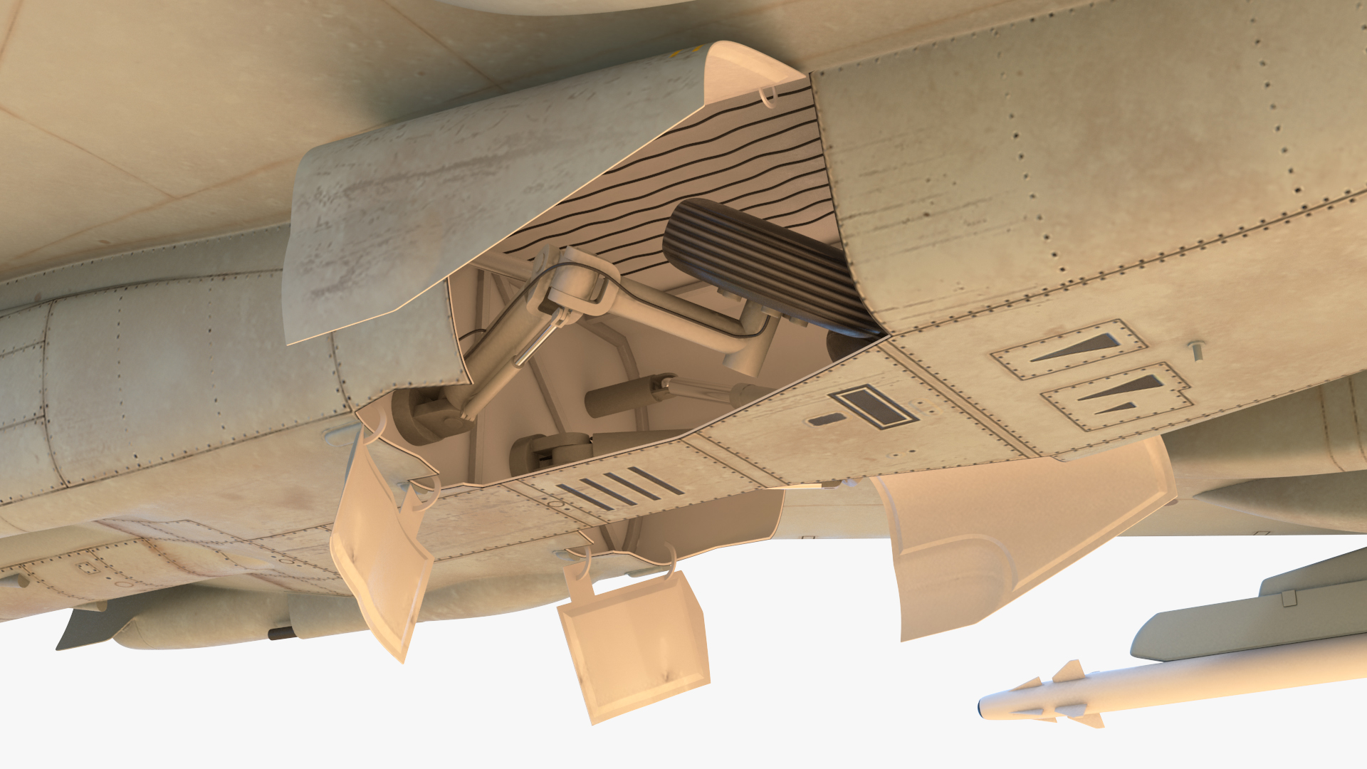 3D model HAL Tejas Multirole Light Fighter Rigged