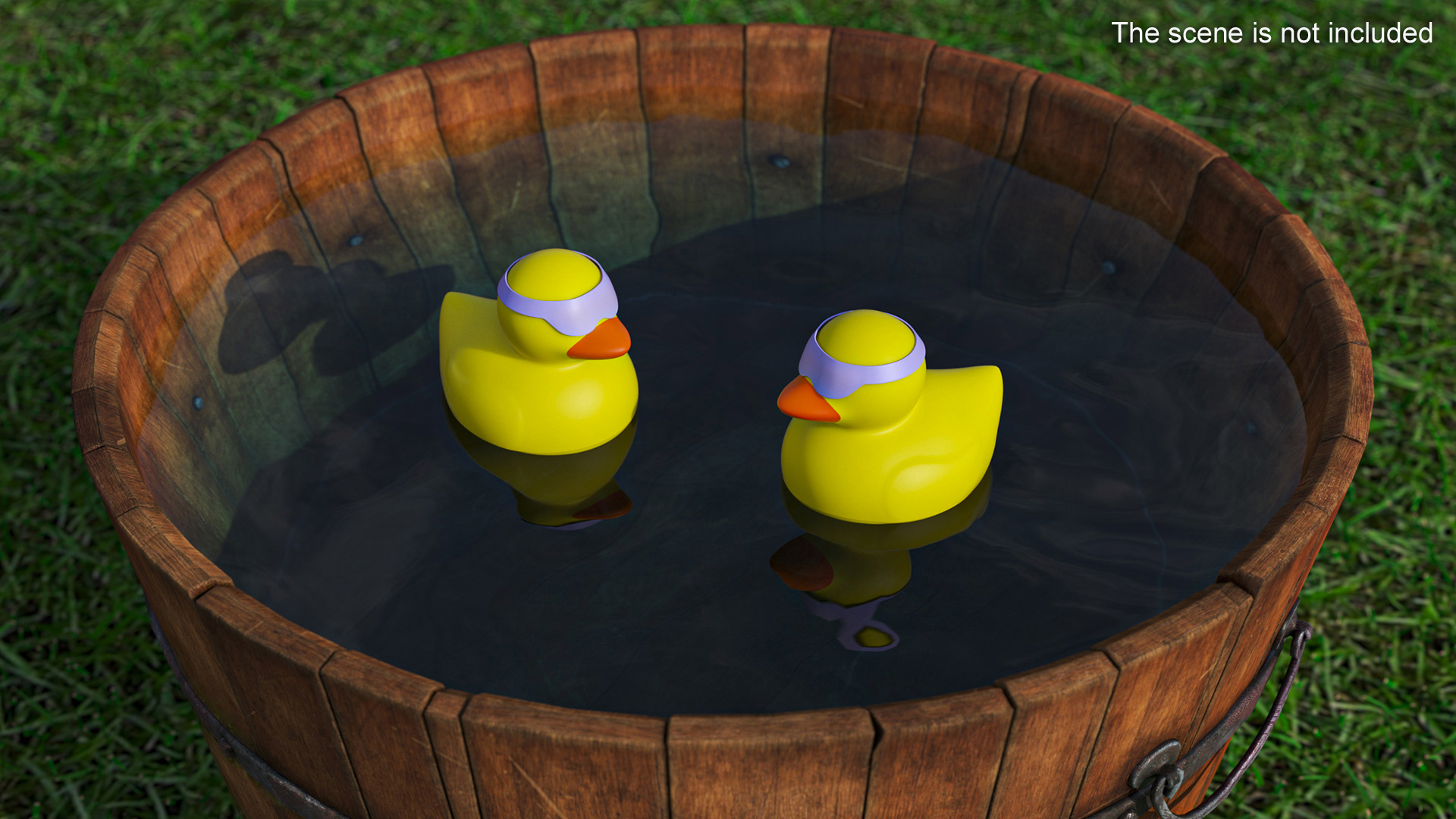 Glasses Lilac for Rubber Duck 3D model