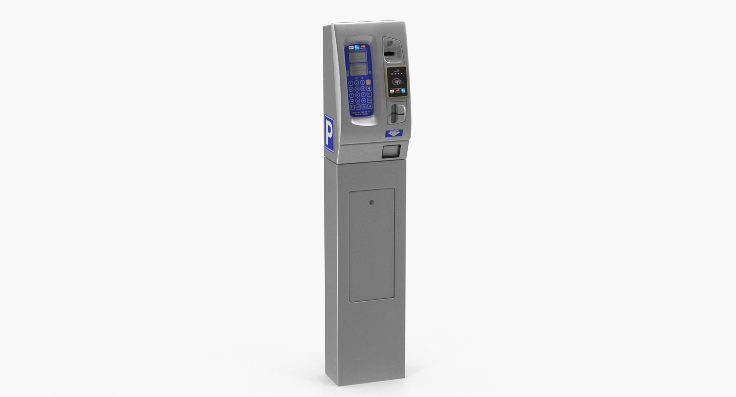 3D Digital Parking Meter