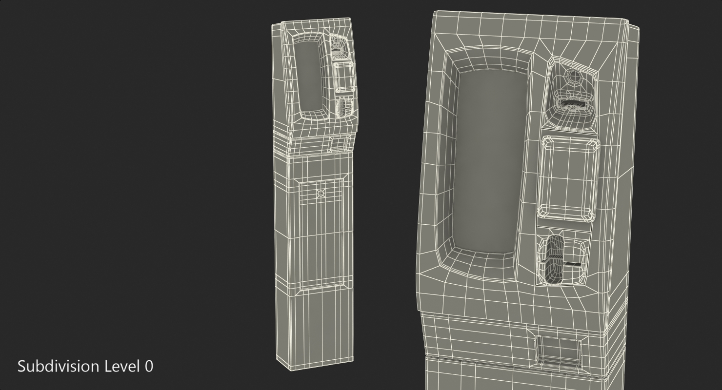 3D Digital Parking Meter