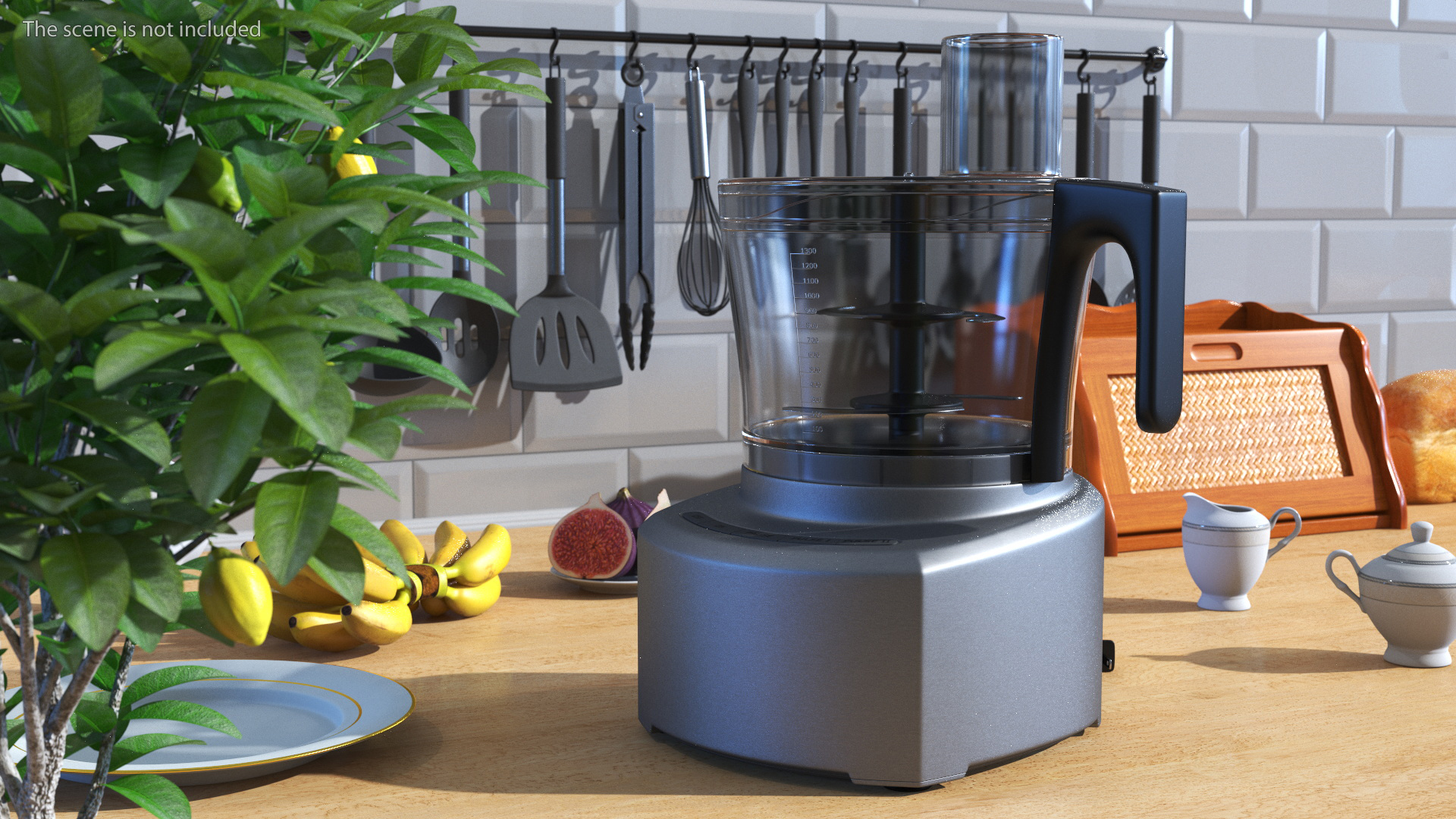 3D Electric Food Processor model