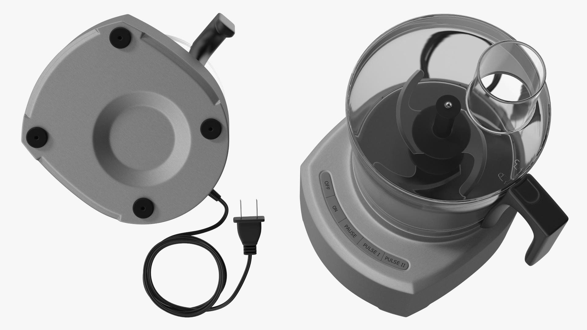 3D Electric Food Processor model