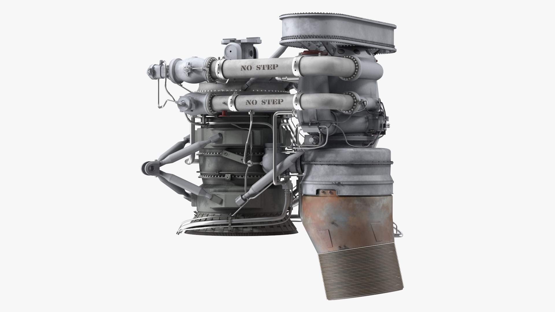 3D Realistic Rocket Engine model